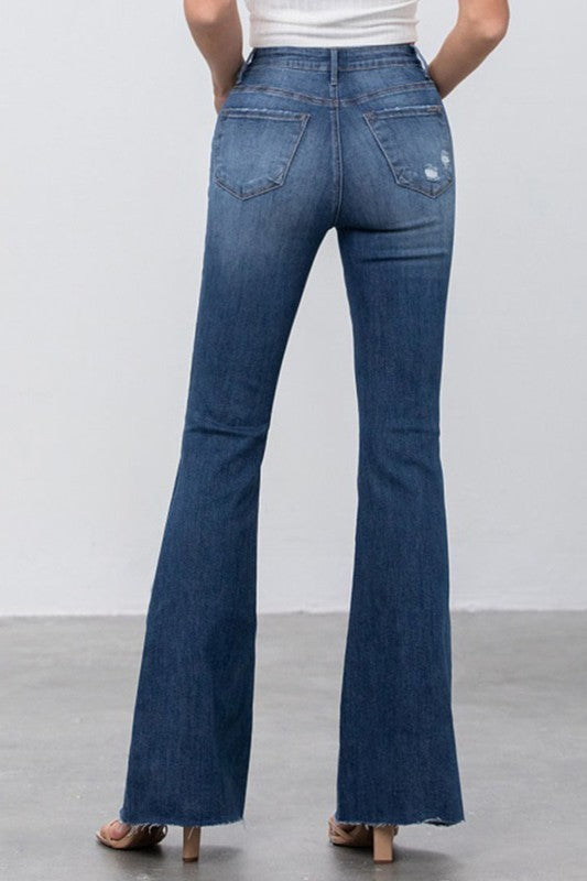 Maya Mid Rise Flare Jeans