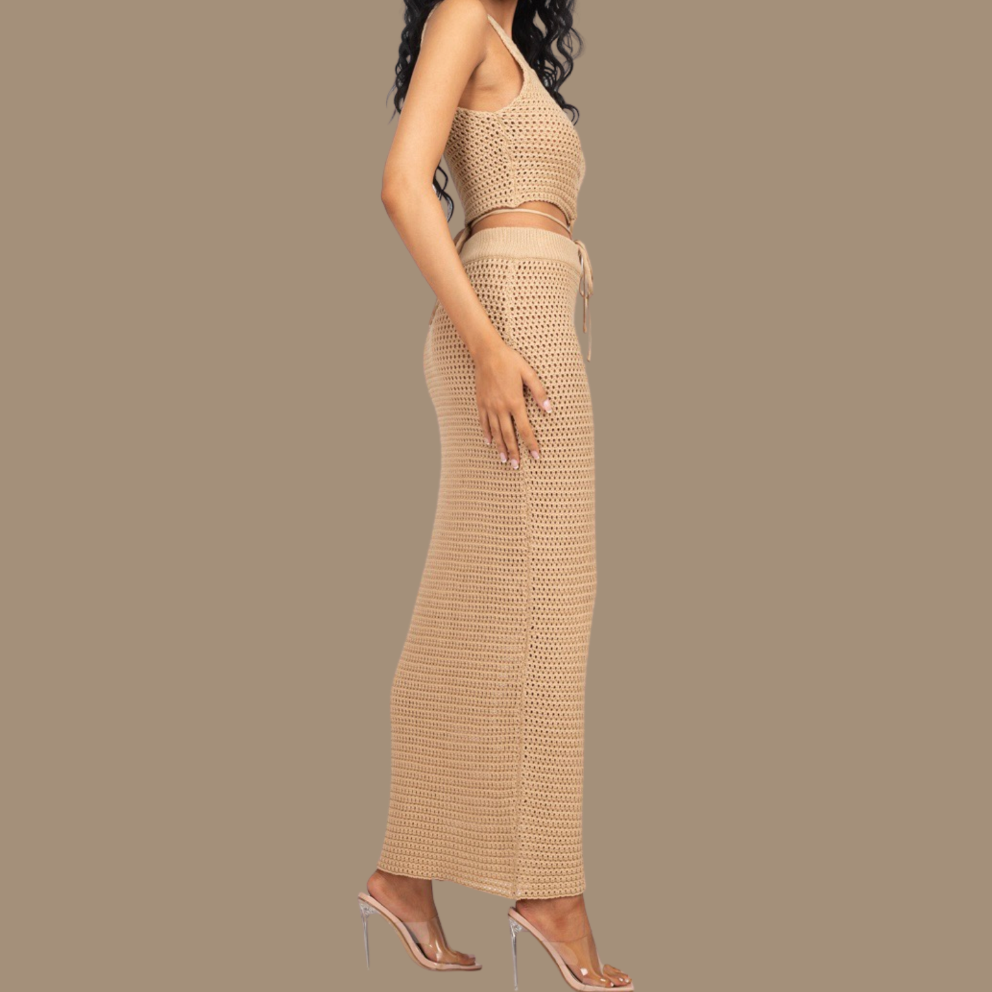 Leslie Set: Taupe