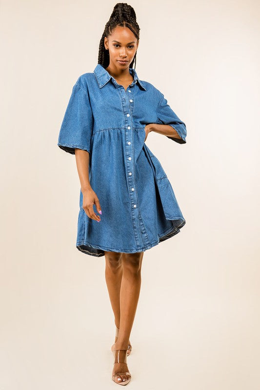 Idalia Denim Dress