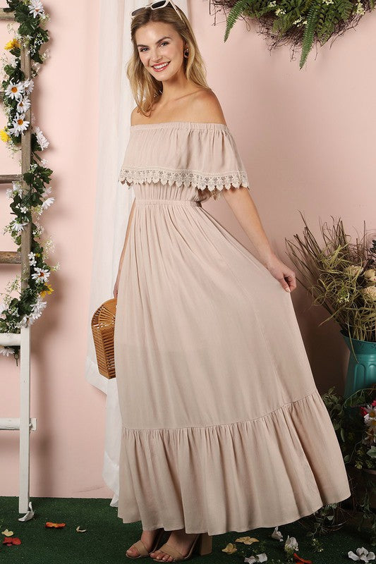 Oriana Flowy Maxi Dress