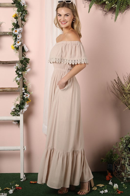 Oriana Flowy Maxi Dress