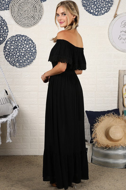 Oriana Flowy Maxi Dress