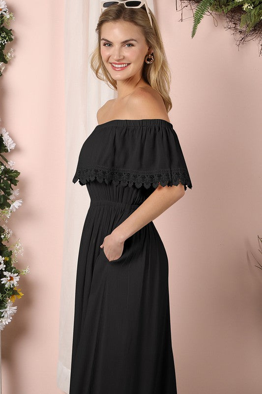 Oriana Flowy Maxi Dress