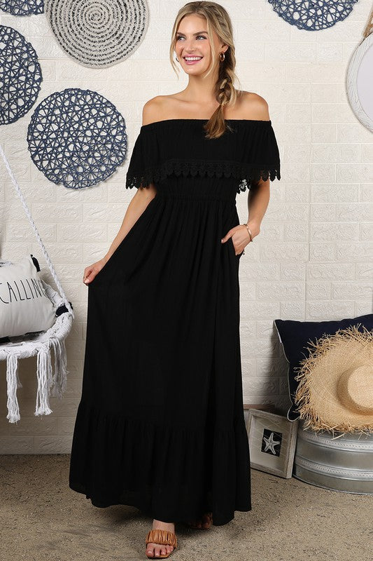 Oriana Flowy Maxi Dress