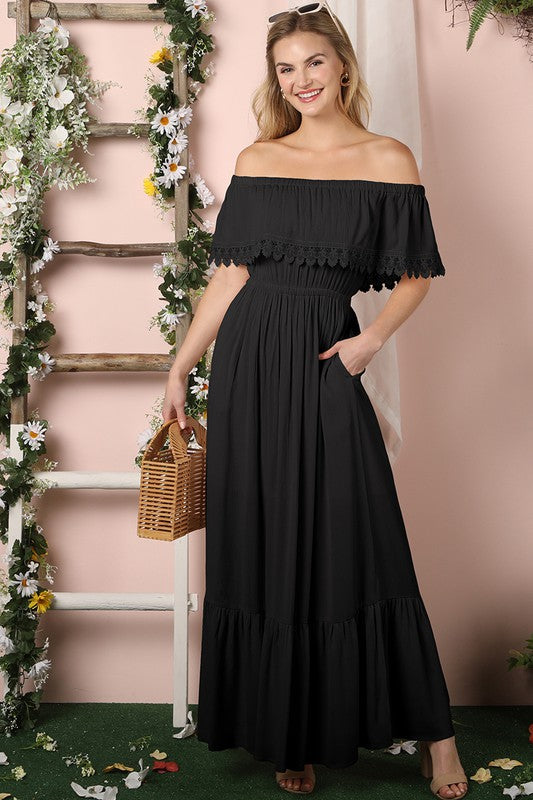 Oriana Flowy Maxi Dress