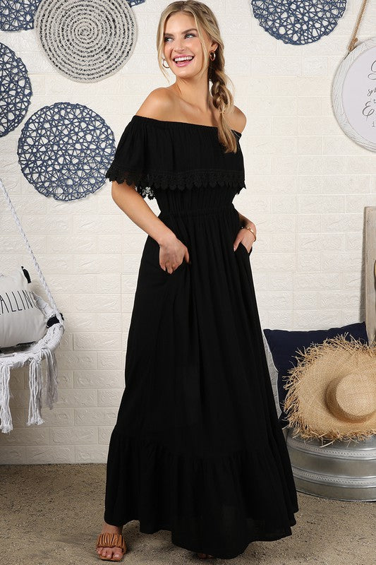 Oriana Flowy Maxi Dress