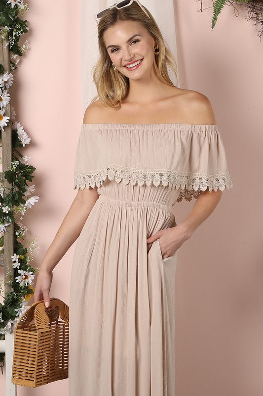 Oriana Flowy Maxi Dress