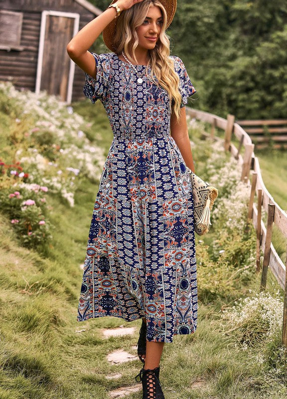 Prudencia Printed Dress