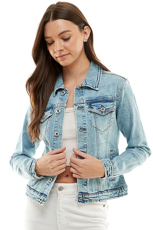 Tina Casual Denim Jacket