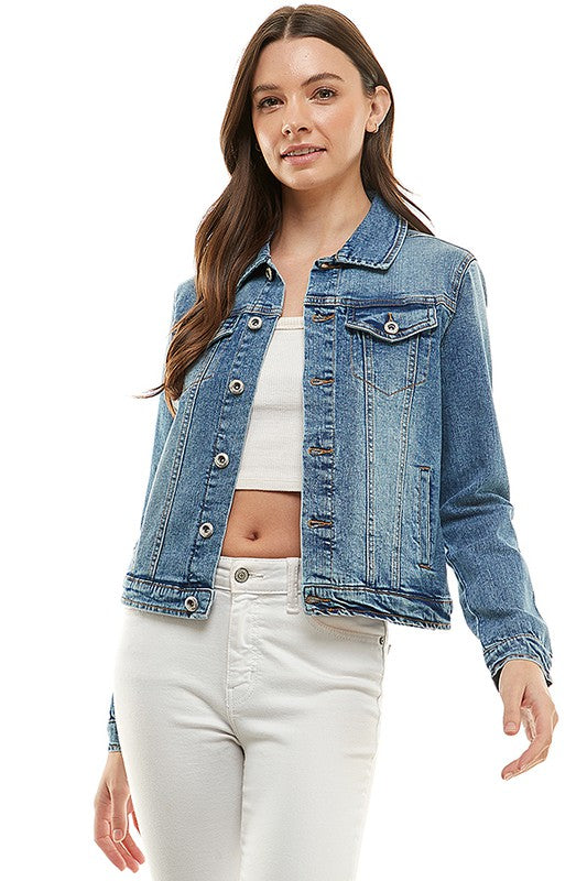 Tina Casual Denim Jacket