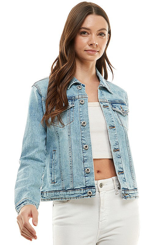 Tina Casual Denim Jacket