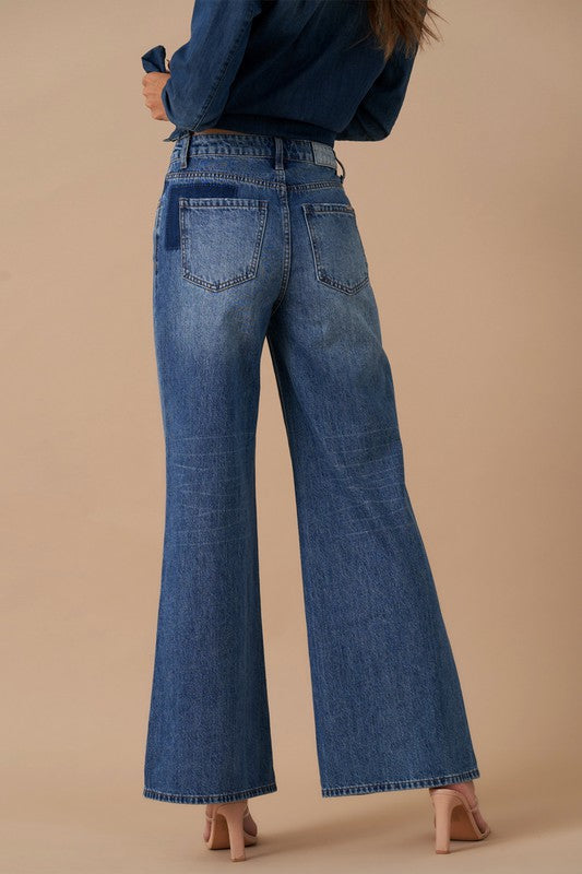 Gal Patchwork Jeans