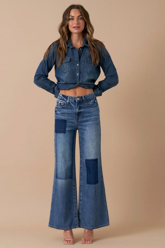 Gal Patchwork Jeans