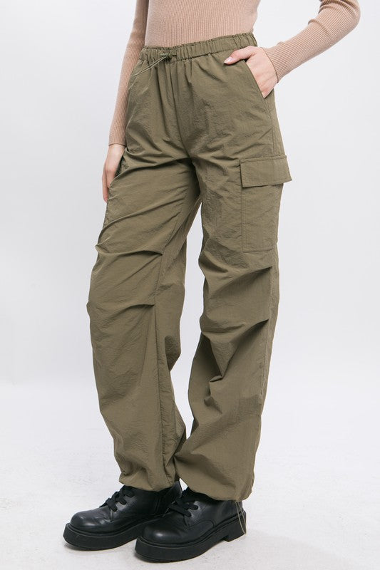 Lena Parachute Cargo Pants