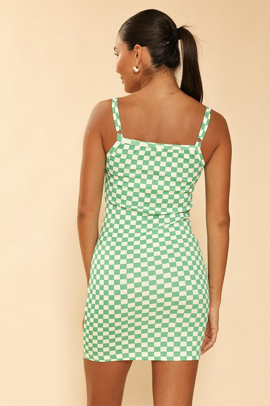 Catherine Checkered Dress