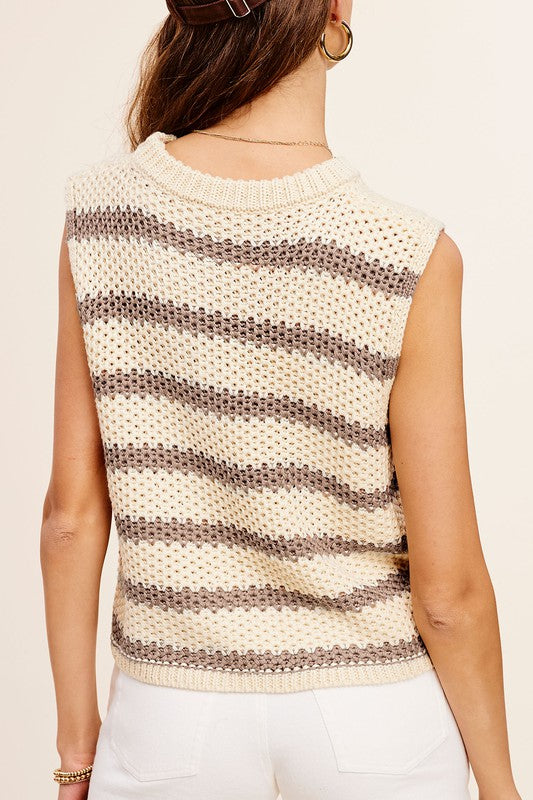 Celia Sleeveless Pullover Top