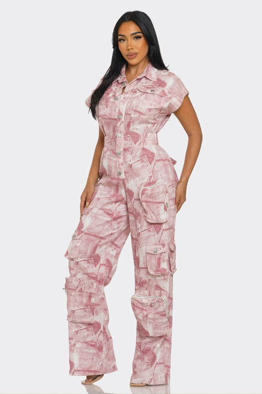 Penelope Tie-Dye Jumpsuit