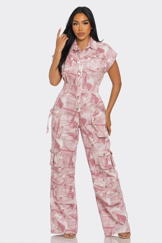 Penelope Tie-Dye Jumpsuit