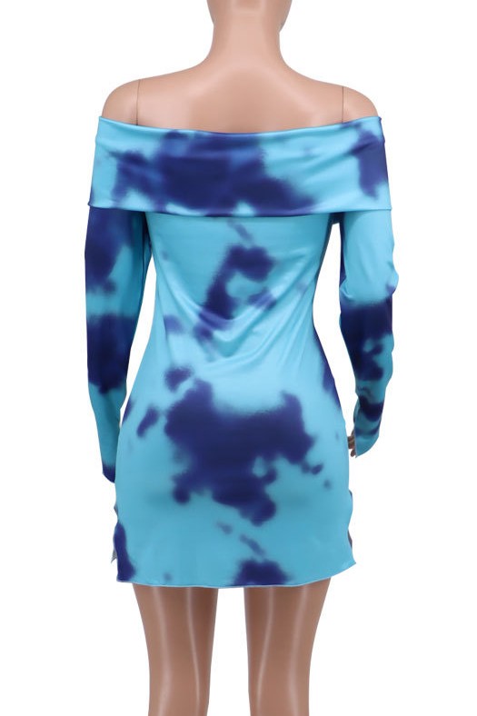 Donna Tie Dye Summer Dress