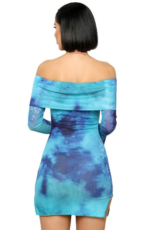 Donna Tie Dye Summer Dress