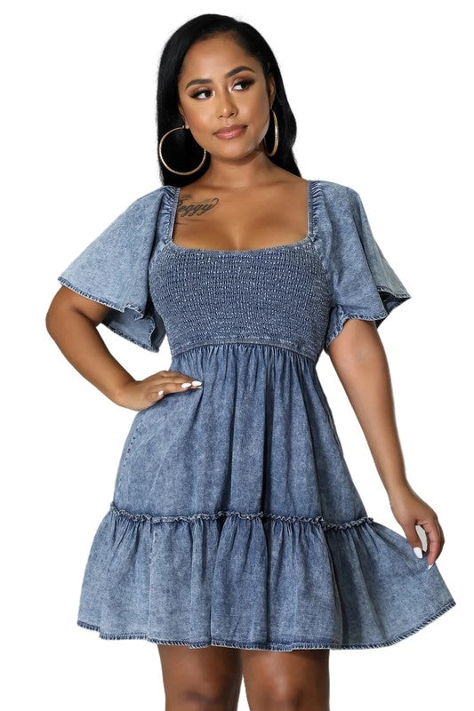 Destiny Baby Doll Dress