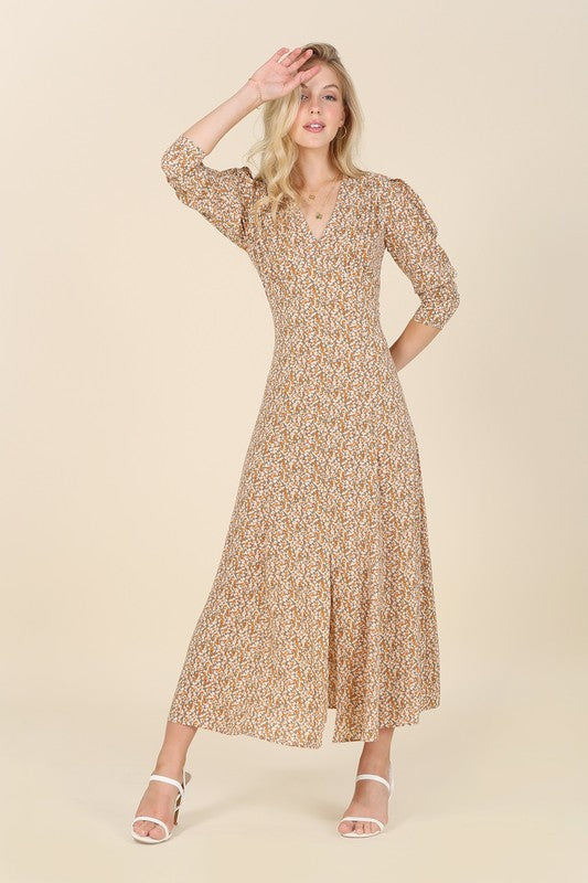 Farah Floral Maxi Dress