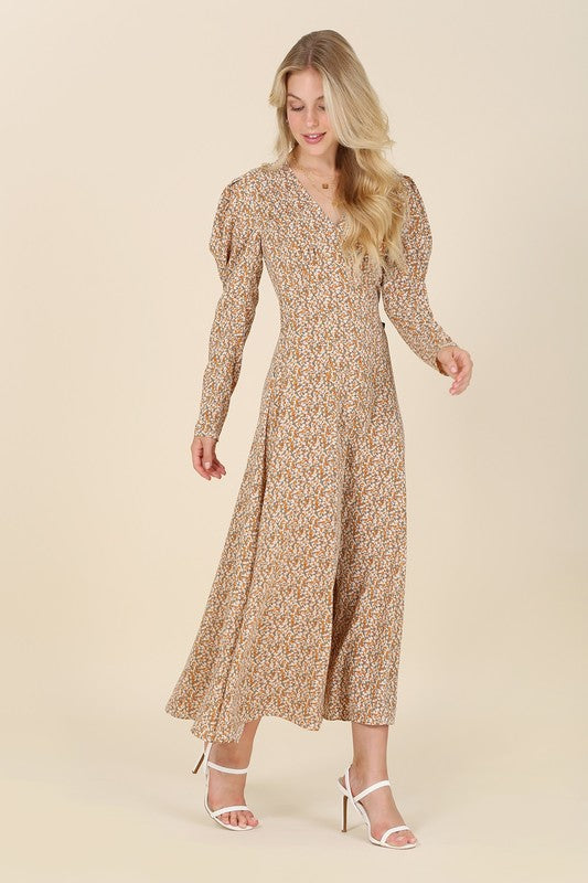 Farah Floral Maxi Dress