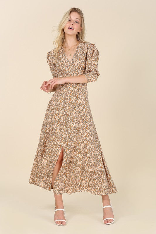 Farah Floral Maxi Dress