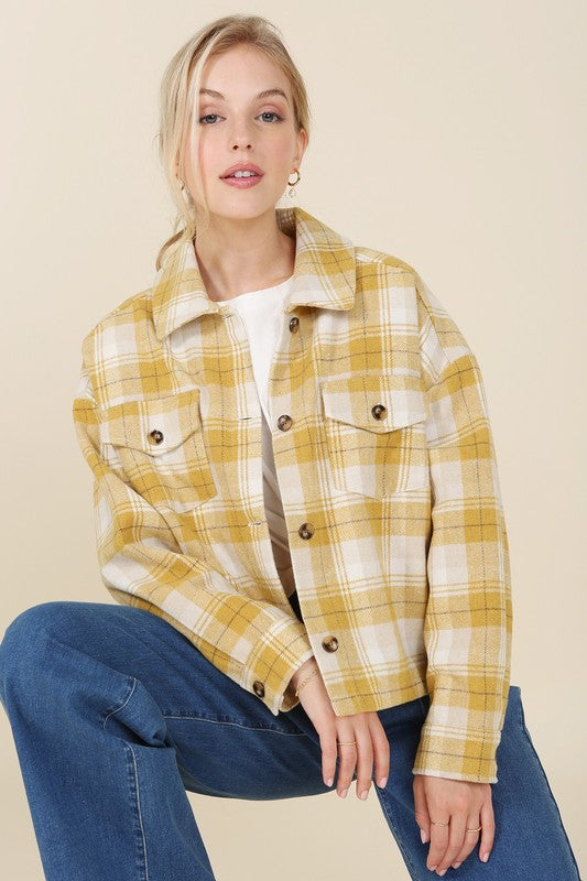 Julia Plaid Shacket