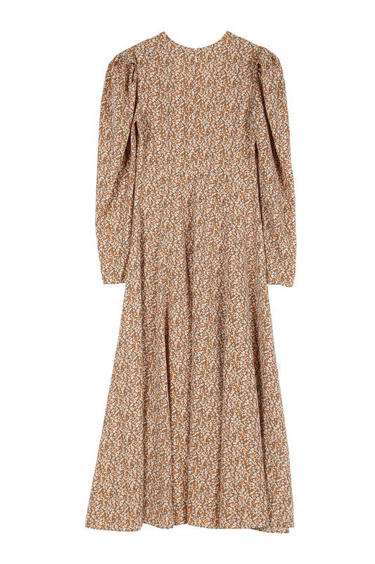 Farah Floral Maxi Dress