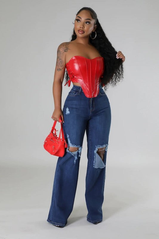 Olivia Wide Leg Jeans