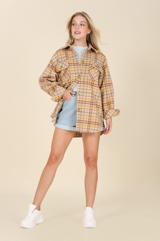 Cassidy Plaid Jacket