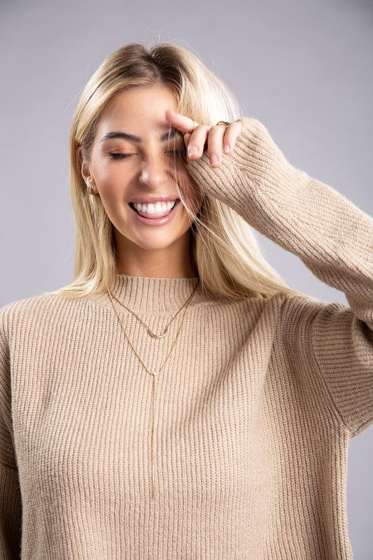 Mackey Mock Neck Pullover