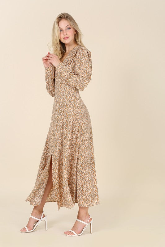 Farah Floral Maxi Dress