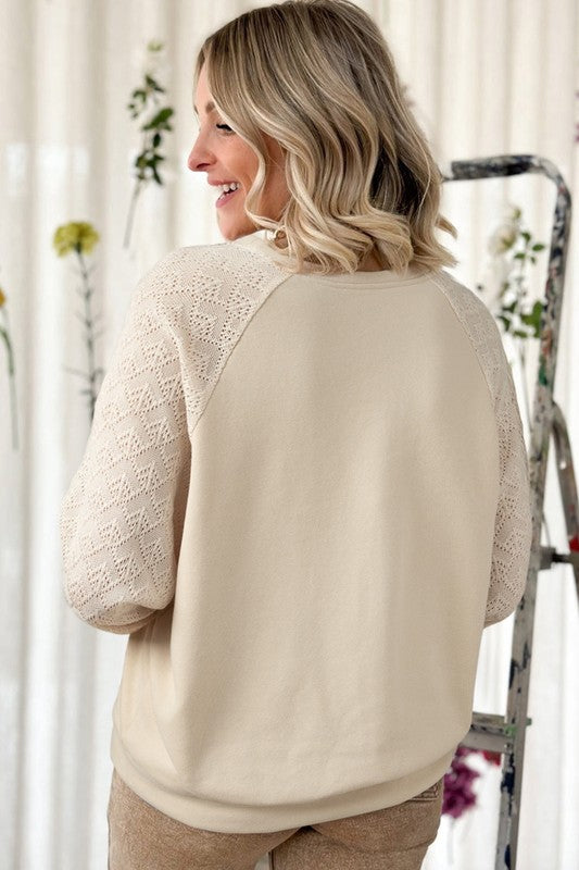 Querida Raglan Sleeve Sweater